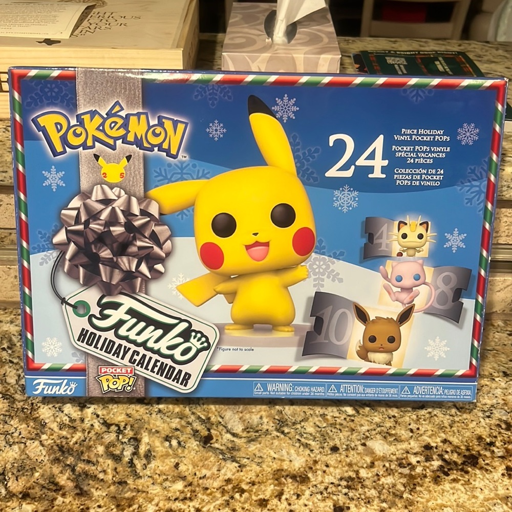 Pokémon funko pop holiday calendar